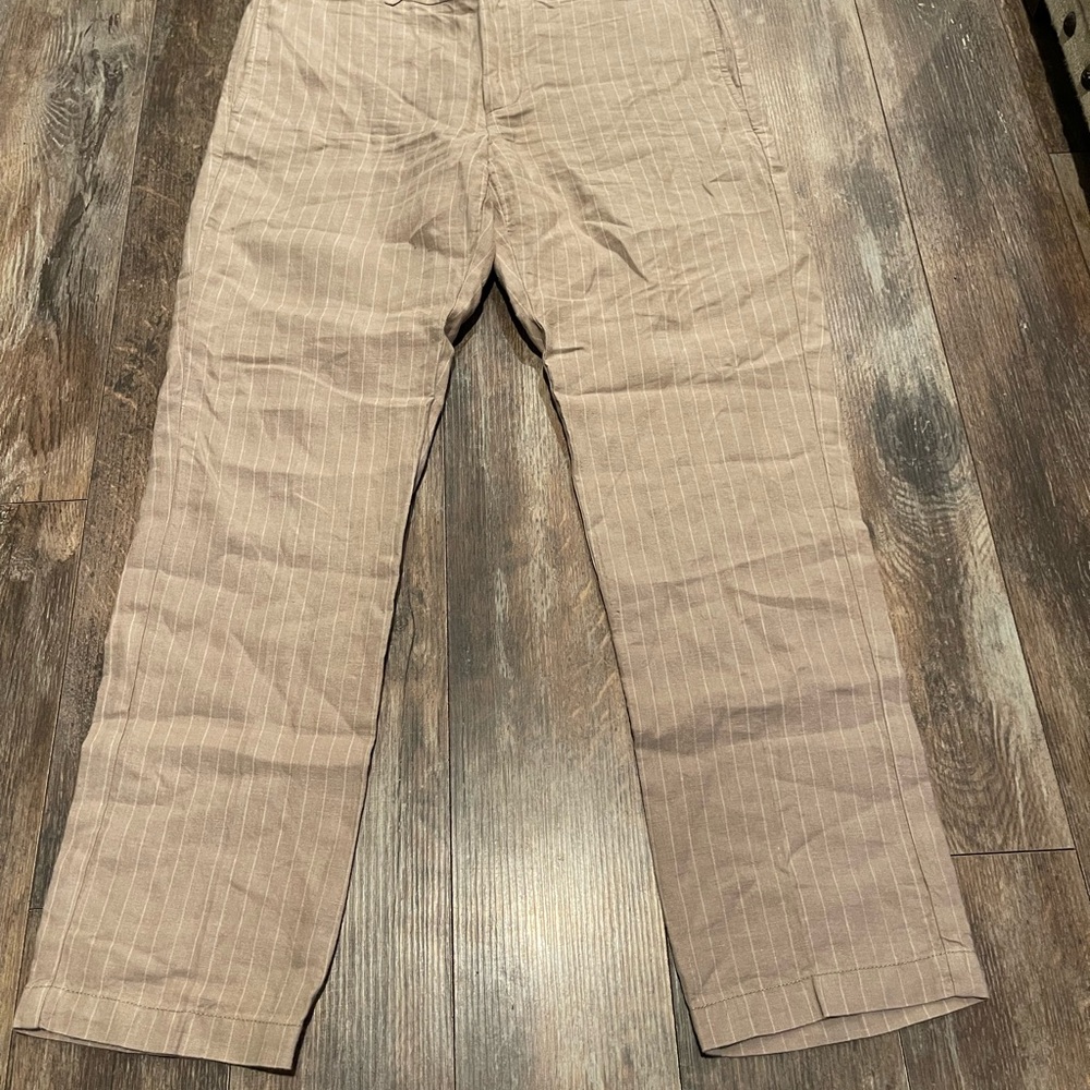 Daniel Cremieux Tan Chinos Classic Straight-Leg